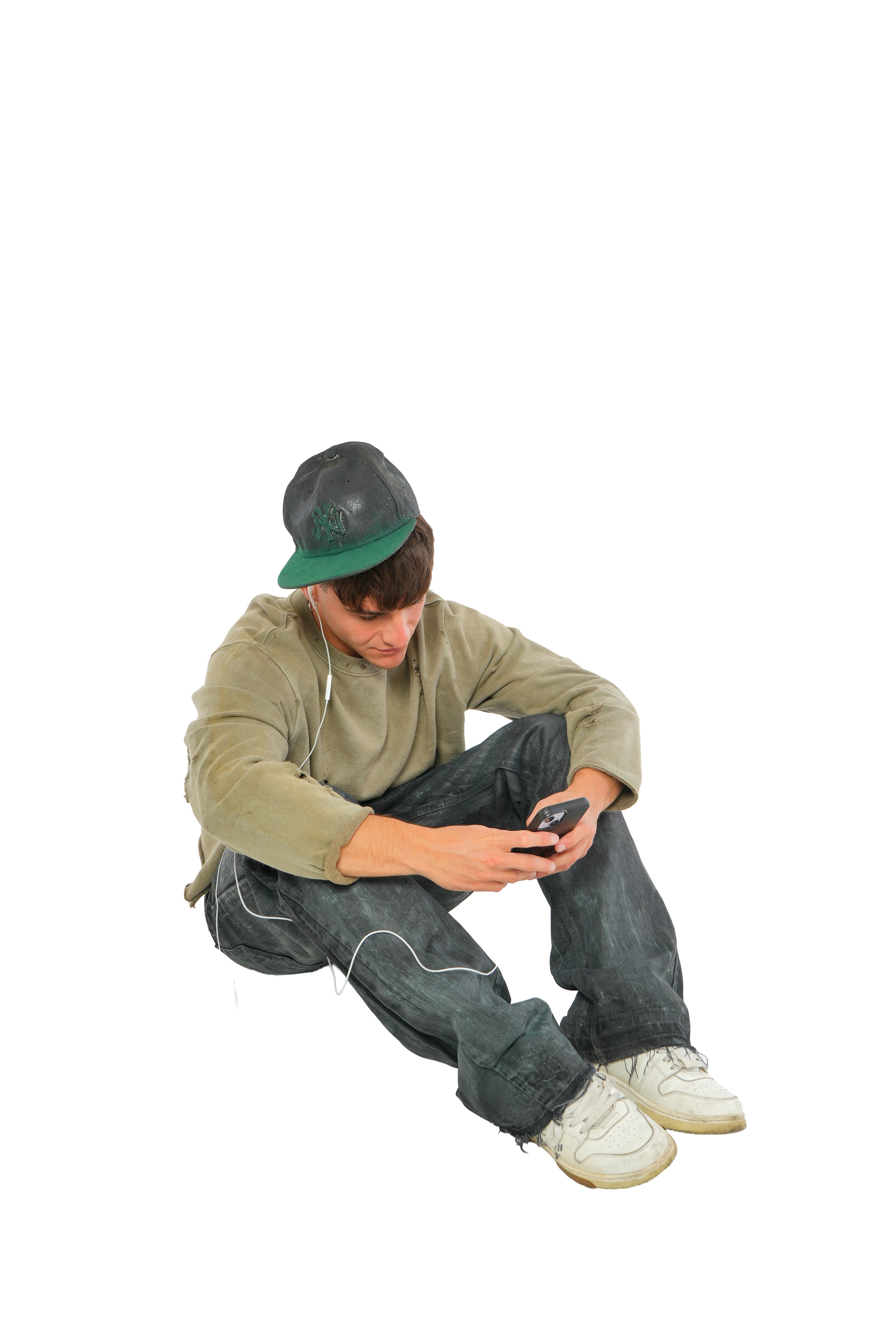 CORTEX cap — capo indossato