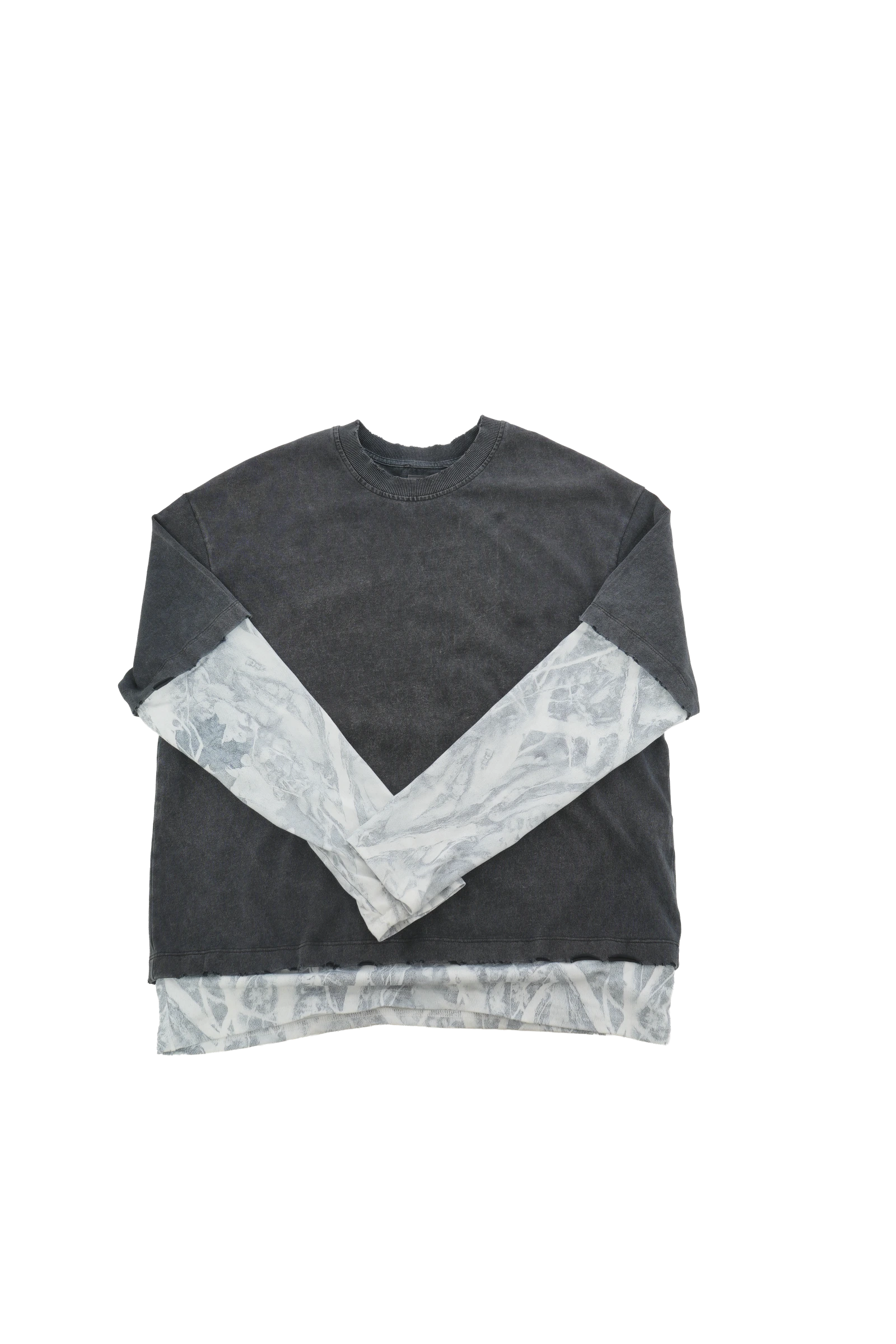 MYCELIA layered tee — capo singolo