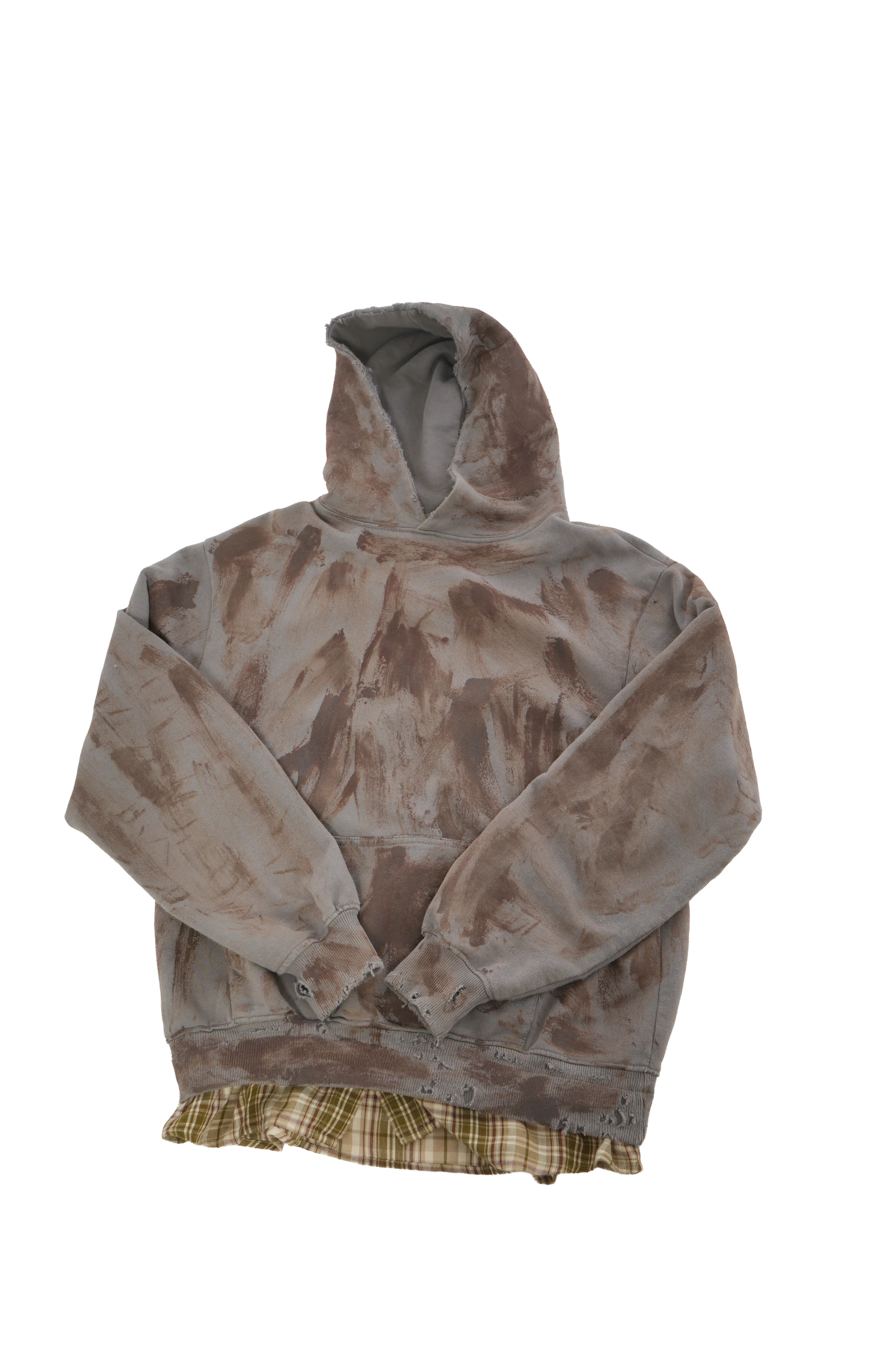BIOFOLD layered hoodie — capo singolo