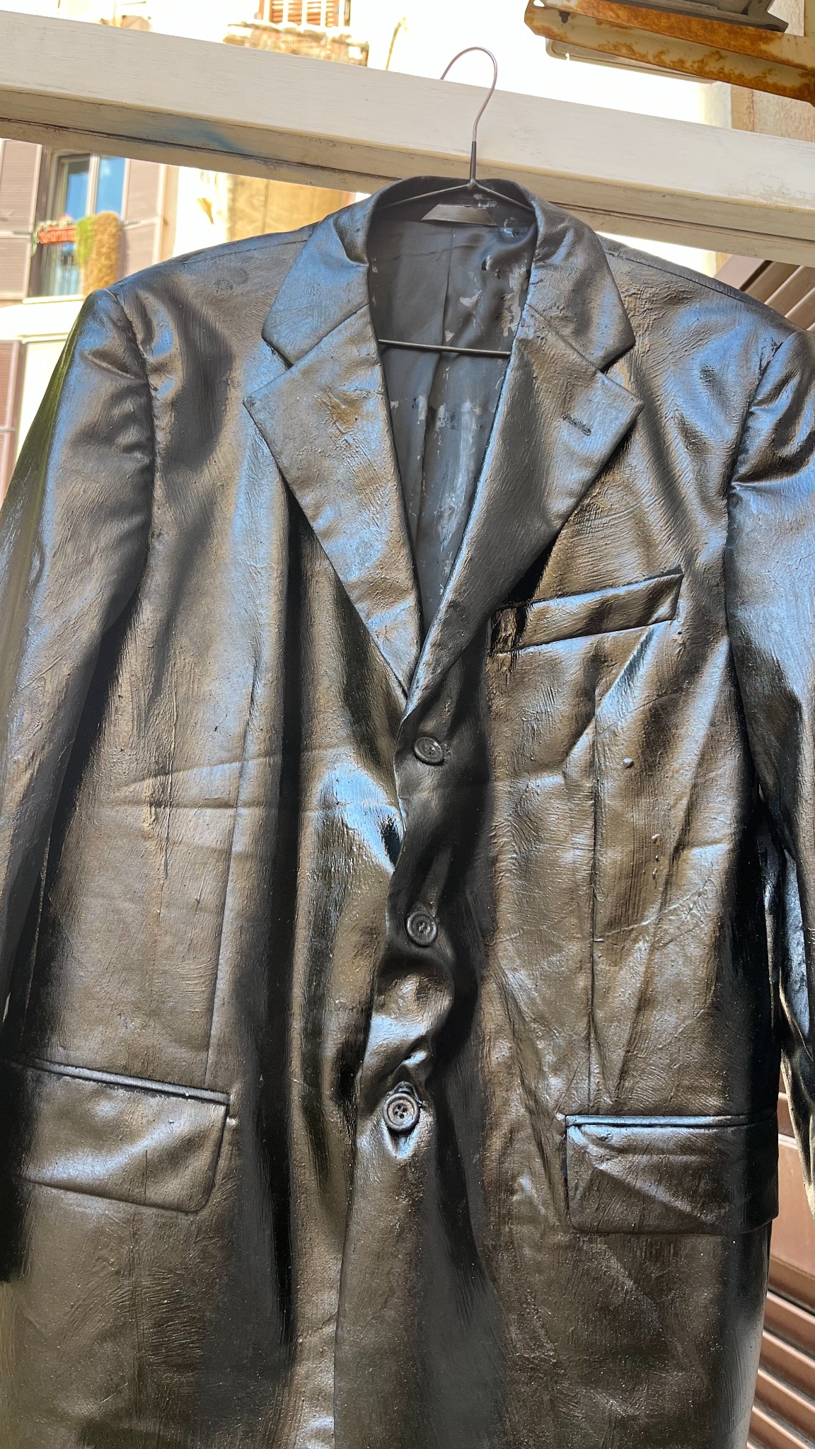 Blazer — Applicazione di gomma liquida e successiva verniciatura.
